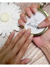 ラソネイル(Lazo Nail)/ヒョウ柄ネイル