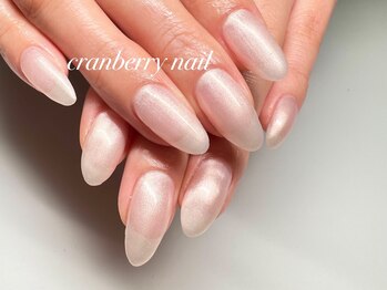 クランベリーネイル 代官山 恵比寿(cranberry nail)/パールワンカラー