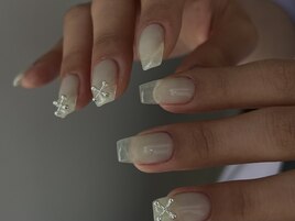 クリア×シルバーパーツ
