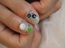 リボン/手書きアート