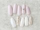 アローナ ネイル(Arona nail)の写真/【西梅田・梅田】高いデザイン力と提案力で気分の上がるお手元に♪お仕事上、派手にできない方にも◎