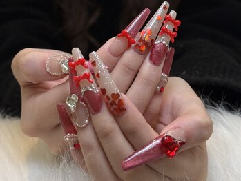 Nihonthy Nail 新宿《長さだし/持ち込み/やり放題/付け放題/ワンホン/マグネット》の写真/NewOpen!付け放題が<低価格×高技術>[長さ出し10本120min付け放題が￥8980～]経験豊富なスタッフでモチも◎