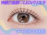 【平日昼割】持続力◎LEDパリエク★120本 ¥11000→¥10000