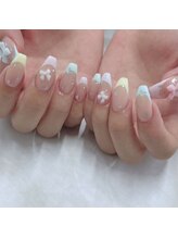 【王道フレンチネイル】￥6480-