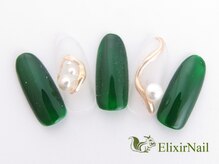 エリクサーネイル 五反田(Elixir Nail)/定額a シンプル/クーポン使用