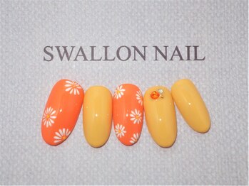 スワロンネイル(SWALLON NAIL)/１・２月　定額ネイル