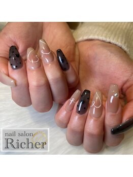 エスフィーネイルサロン リシェル(Esfy nailsalon Richer)/ハートネイル