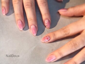 ネイル ドゥ 岡山駅前店(Nail Doux)/桜チークネイル