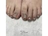 《フット》圧倒的カラ-数から選べる[ワンカラー]＋持ち込みアート4本　¥8800