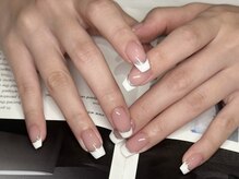 アース コアフュールボーテ 長野上田店(EARTH Coiffure beaute')/フレンチネイル　7500円