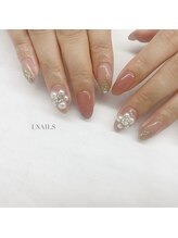 アイネイルズ 布施店(I.NAILS)/ネイルデザイン大人可愛い