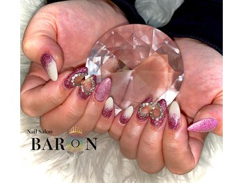 バロン 新宿店(BARON)/ハートガーリーネイル