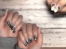 ジュエリーネイル タカコ(Jewelry nail TAKAKO)/クール×ねこ