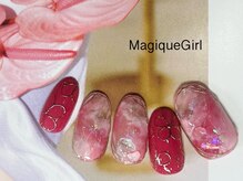 ネイルサロン マジックガール(Nail Salon MagiqueGirl)/【ニュアンスピンク】