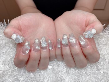 レアネイル 新宿(le'a nail)/マグネットデザイン