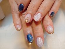 ネイル アンド ボディ ローサ(ROSA)/マグネット ミラー ニュアンス