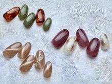 ヴォーグ(Vogue)の雰囲気（秋デザイン、秋カラーたくさんご用意しております。ドライケア込）