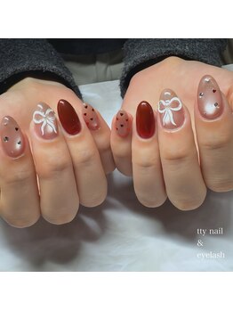 ティーネイルアンドアイラッシュ(tty)/10本アートコース