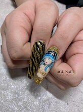 アグ ネイル(AGU NAIL)/ロングスカ×ラムちゃん