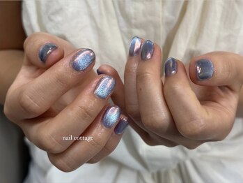 ネイルコテージ 新宿南口店(Nail cottage)/マグネットネイル/7700円
