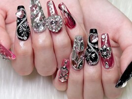 ★ゴテゴテ地雷系ネイル★