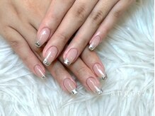 アンガット(angot.)/ガラスフレンチネイル
