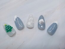 オーシャン 銀座店(OCEAN)/クリスマスネイル