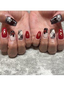 バレンタインネイル♪チョコ