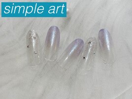 【定額】シンプルアート