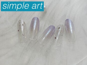 【定額】シンプルアート