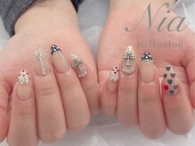 ニア ネイルサロン 大阪駅前第2ビル(Nia)/ドット×クロム