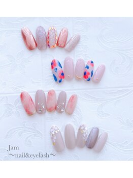 ジャム ネイルアンドアイラッシュ(Jam nail&eyelash)/サンプルチップ