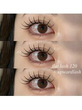 ライル(RILE)/Flat lash 120 + upwardlash