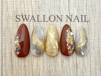 スワロンネイル 名古屋店(SWALLON NAIL)/成人式ネイル