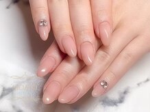 モアニ ヒロオ 恵比寿店(MOANI Hiroo)/上品ビジューネイル