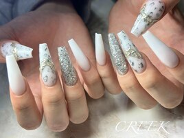 メタリックレオパードスカルプ