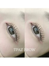 トパーズブロウ 宇都宮平松店(TOPAZ BROW)/目尻流しデザイン