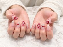 スウィートハート(Sweet Heart)/赤チェック×リボンの大人可愛い