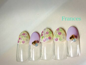 フランセス(Frances)/丸フレンチ×パステルホログラム