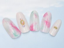 エムネイル(M Nail)/タイダイ・オーロラホイル