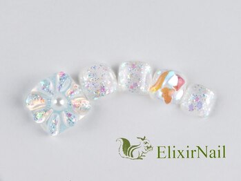 エリクサーネイル 五反田(Elixir Nail)/フットやり放題／クーポン使用