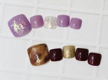 サロン アウラ(salon AULA)/フットネイル☆各6500円〈初回〉