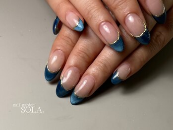 ソラ(SOLA.)/ターコイズ×マグネットフレンチ