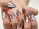 ミラーネイル×マグネット
