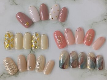フリーリーネイル(freely nail)の写真/【当日予約OK】シンプルデザインを多数ご用意！アレンジも◎学校やお仕事でもOKな上品ネイルもお任せ♪
