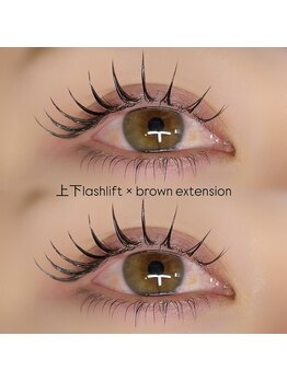 ナナ(7 Nana)/パーマ×Wフラットラッシュ40束