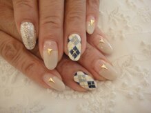 リリフリー(riri Free)/アーガイルネイル