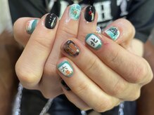 ハチイチイチサン(8113)/麻雀ネイル