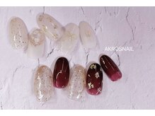 アクロス ネイル(AKROS NAIL)の雰囲気（豊富なサンプル・カラー・パーツ多数ご用意♪）