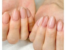 ラヴィネイル(La Vie Nail)/クリアネイル/パール/秋ネイル